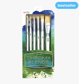 Ooly Chroma Blends watwercolor Paint Brushes