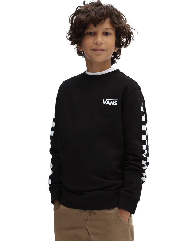 Vans Big Boys Exposition Crew Sweatshirt