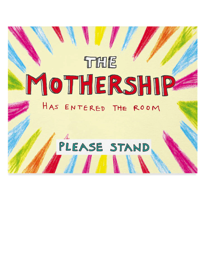 Halfpenny Postage The Mothership Card
