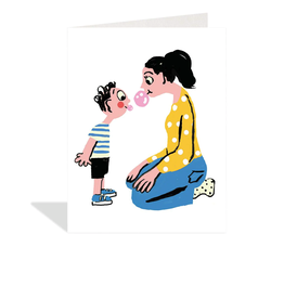 Halfpenny Postage Bubblegum Mom Card