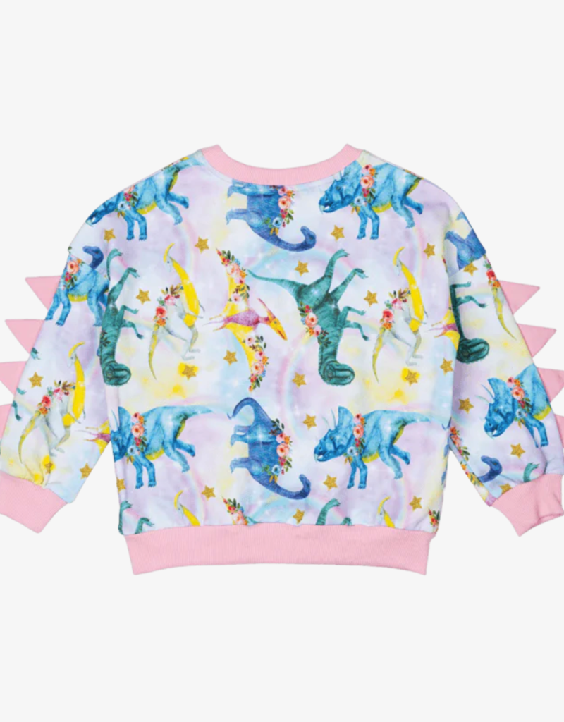 Rock Your Baby Dinosaur Parade Sweatshirt