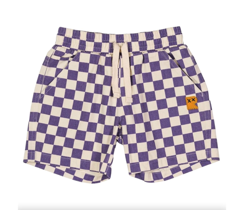 Checked Shorts
