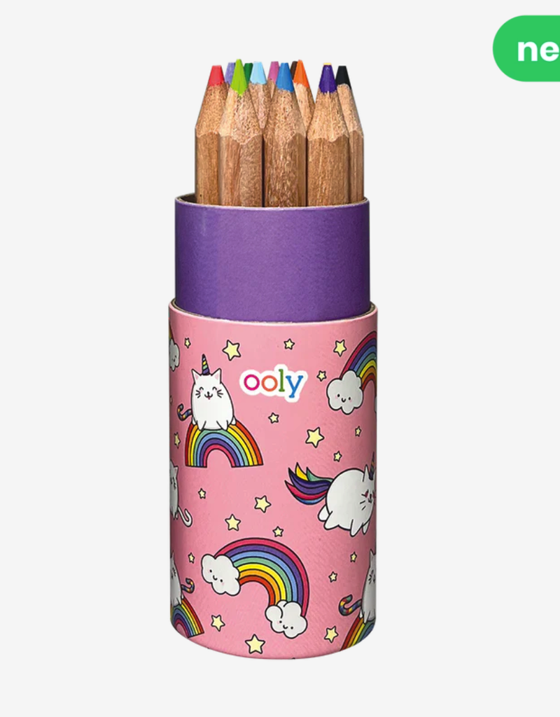 Ooly Draw 'n' Doodle Mini Colored Pencils & Sharpener