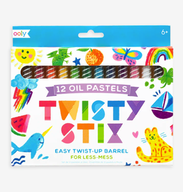 Ooly Twisty Stix Oil Pastels - Set of 12