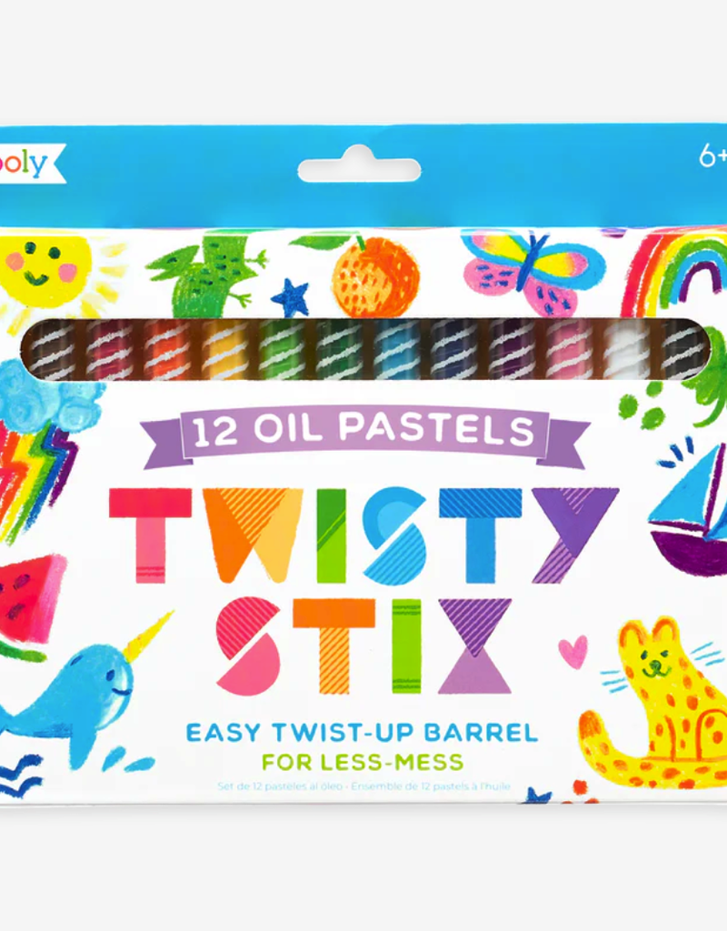 Ooly twisty Stix Oil Pastels - Set of 12