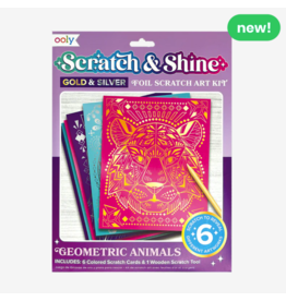 Ooly Scratch and Shine Foil Art