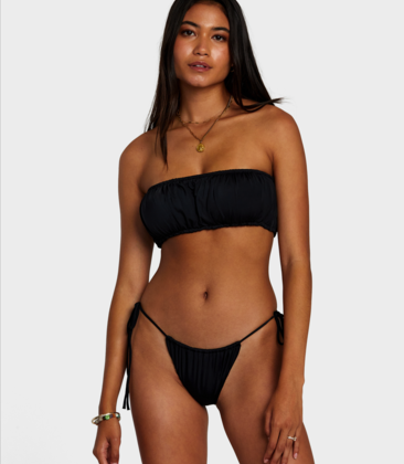 Solid 2-Way Bandeau Bikini Top