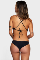 RVCA Solid Crossback Bikini Top