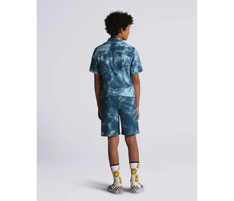 Range Elastic Tie Dye Shorts