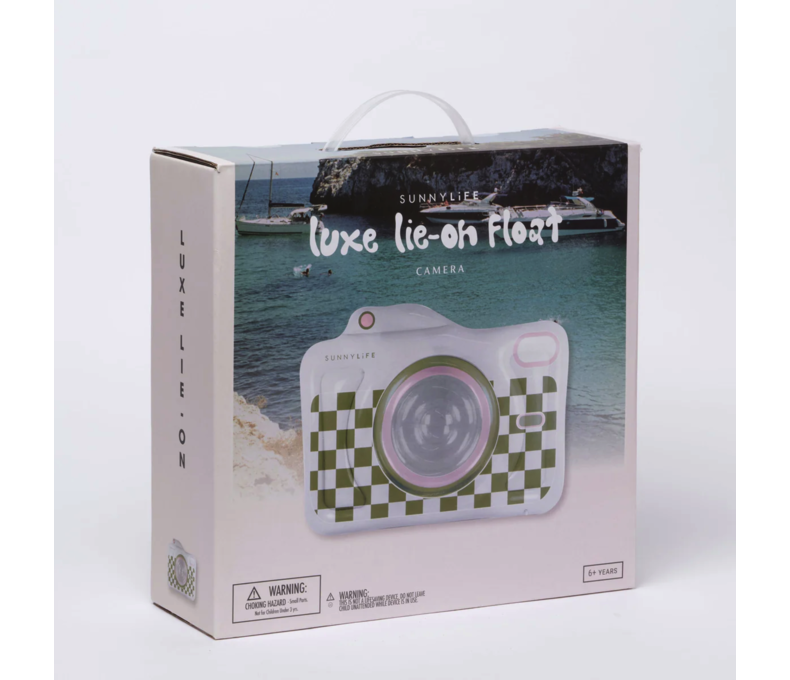 Luxe Lie-On Float Camera Olive