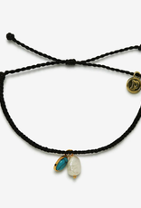 Pura Vida Bracelets Pearl & Turquoise Charm Bracelet