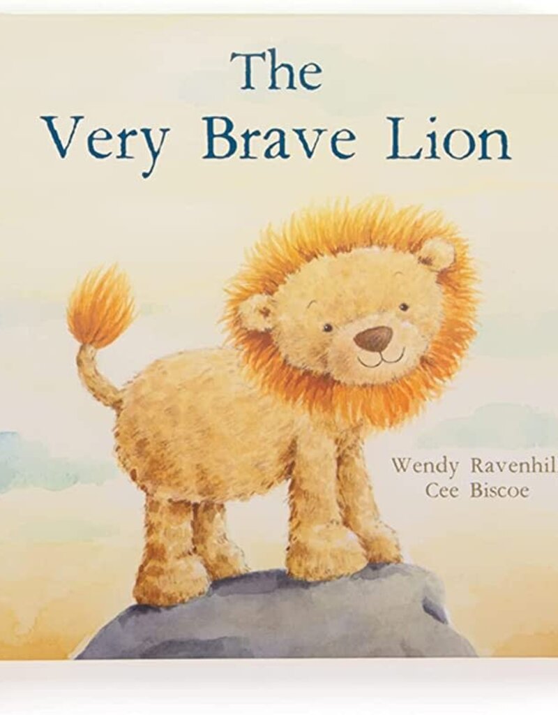 Jellycat The Very Brave Lion Book