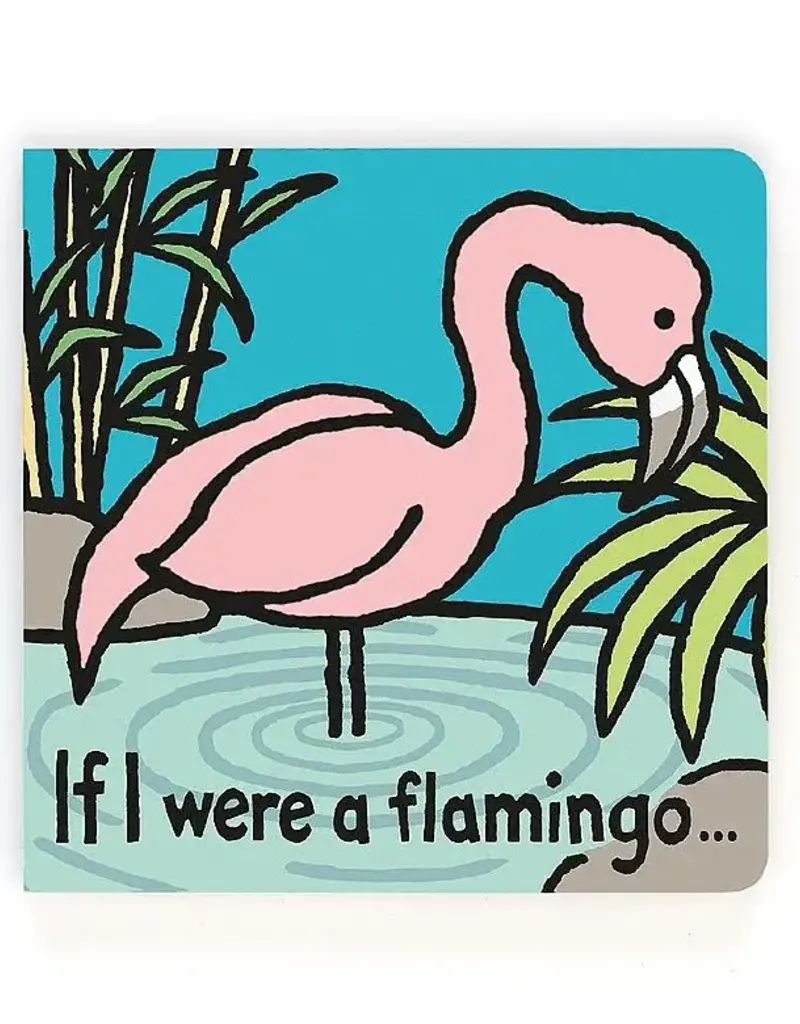 Jellycat If i were a Flamingo Book