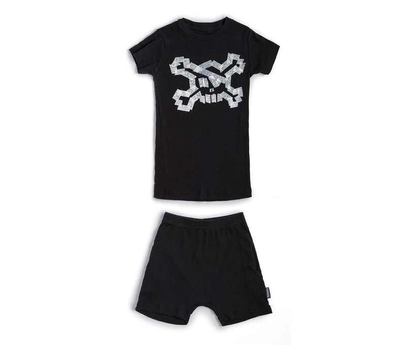 Masking Tape Skull Loungewear