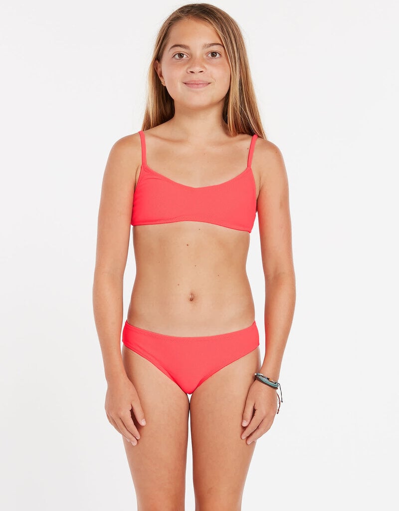 VOLCOM Big Girls Simply Mesh Bikini Set