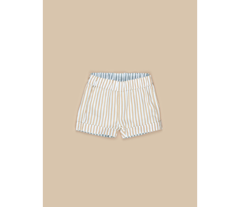 Stripe Reversible Chino Short