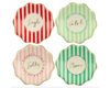 Striped Dinner Plates
