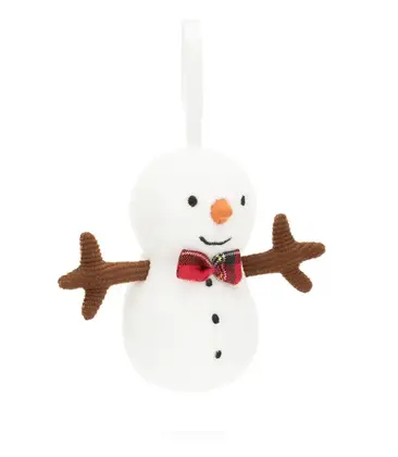 Festive Folly Snowman Ornament