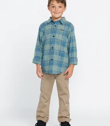 Caden Plaid Flannel Shirt Little Boys
