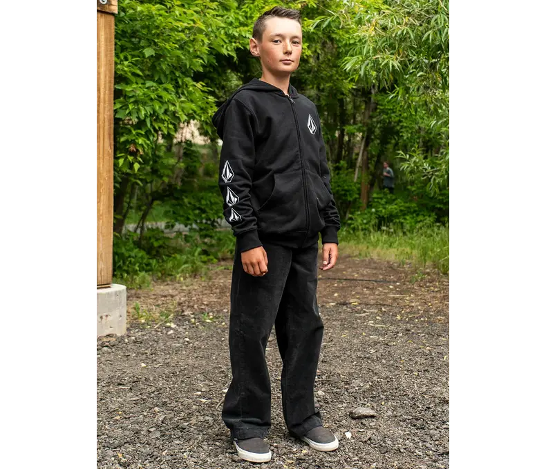 Big Boys Iconic Stone Zip Hood