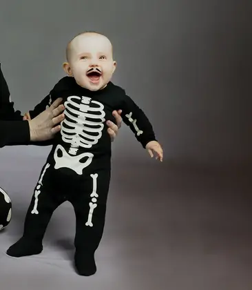 Skeleton Glow in The Dark Baby Sleeper