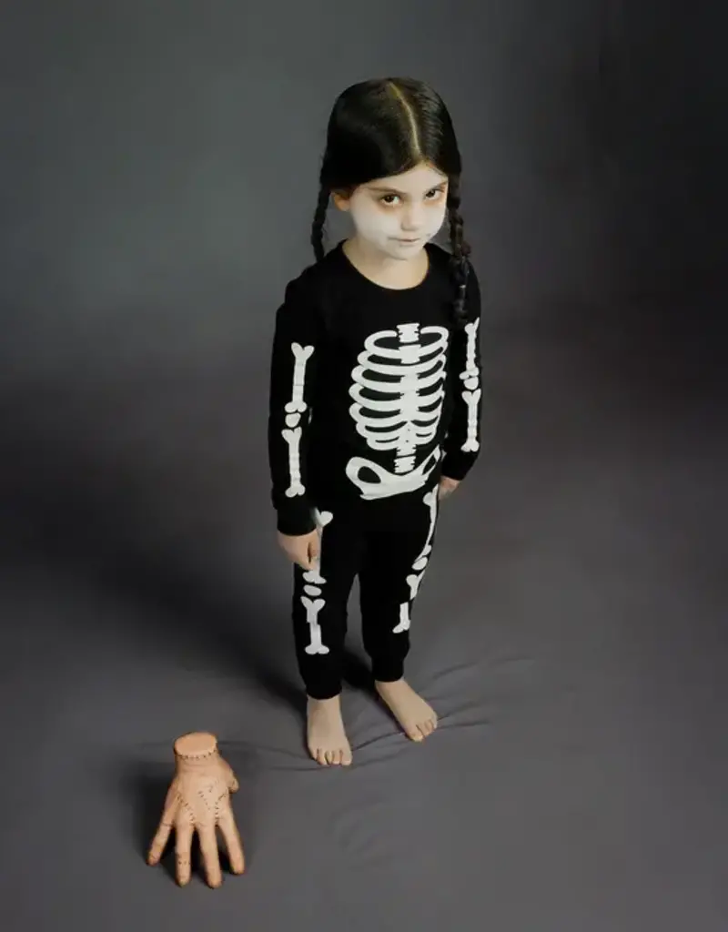 Petit Lem Kids Skeleton Glow Pajama's