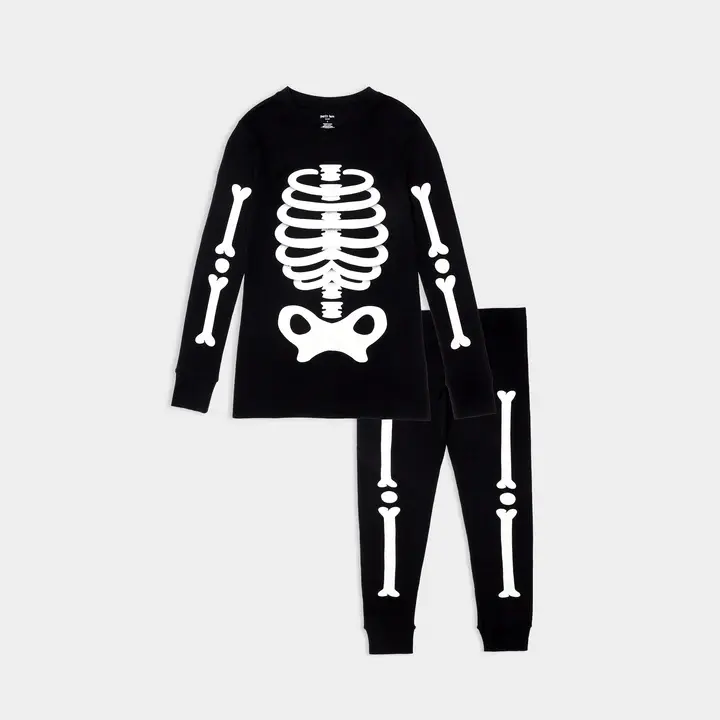 Glow in the dark skeleton pjs hotsell