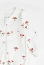 Petit Lem Baby Mushroom Print Sleeper