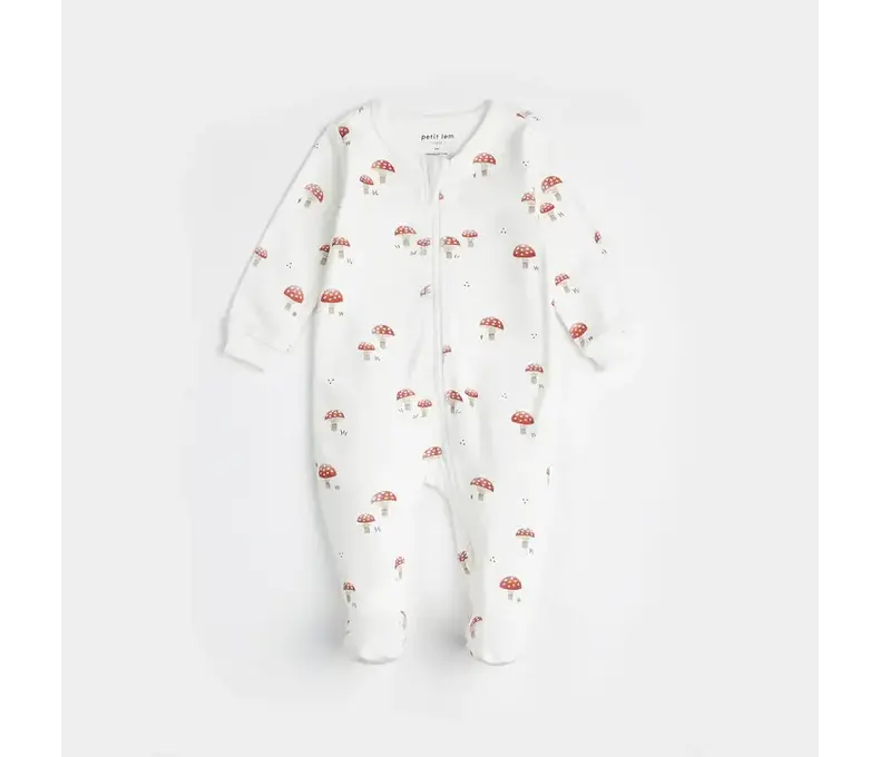 Baby Mushroom Print Sleeper