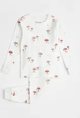 Petit Lem Kids Mushroom Print Pajamas