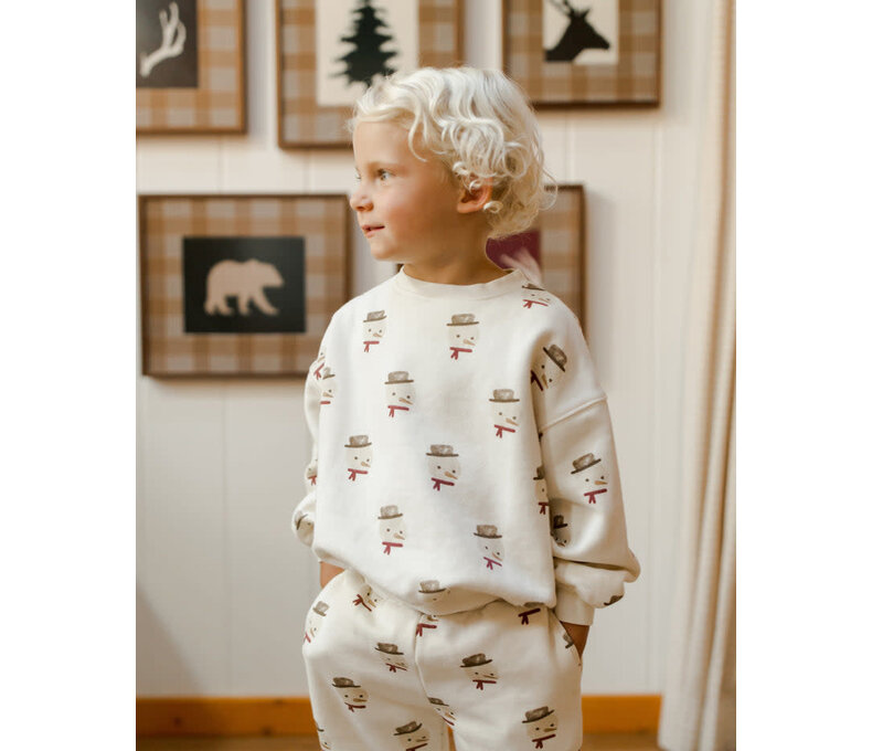 Relaxed Sweatshirt - snowman