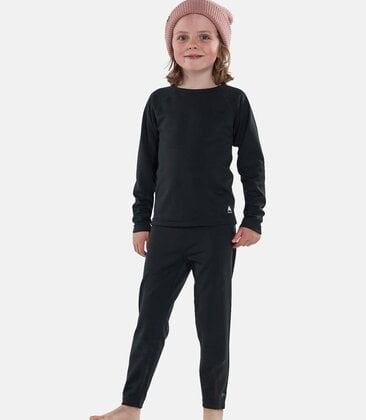 Toddlers Lightweight Base Layer Set Black