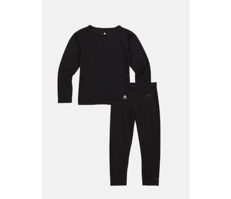 Toddlers Lightweight Base Layer Set Black 18M-5T