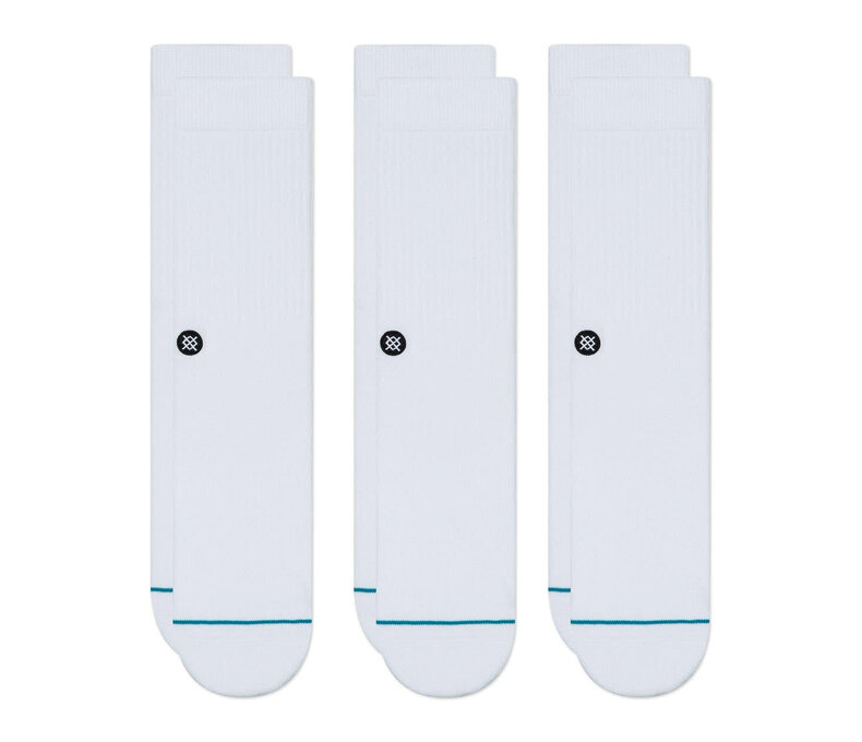 Icon Crew Socks 3 Pack