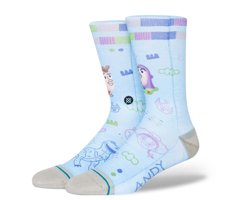 Kids Pixar by Bubnis x Stance Crew Socks 3 Pack