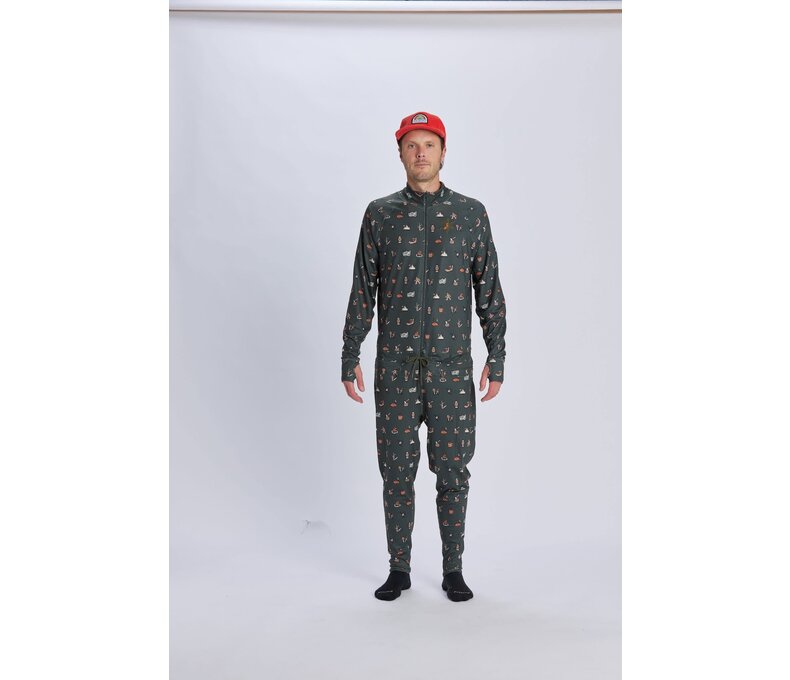 Men's Hoodless Ninja Suit