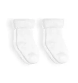 Kushies Baby Baby Socks Terry 2 pk