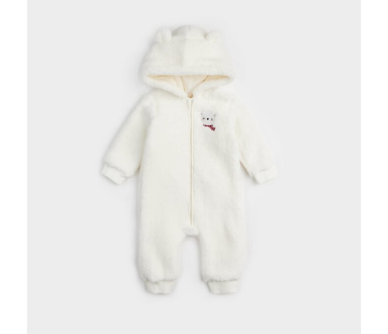 Hooded Sherpa Playsuit