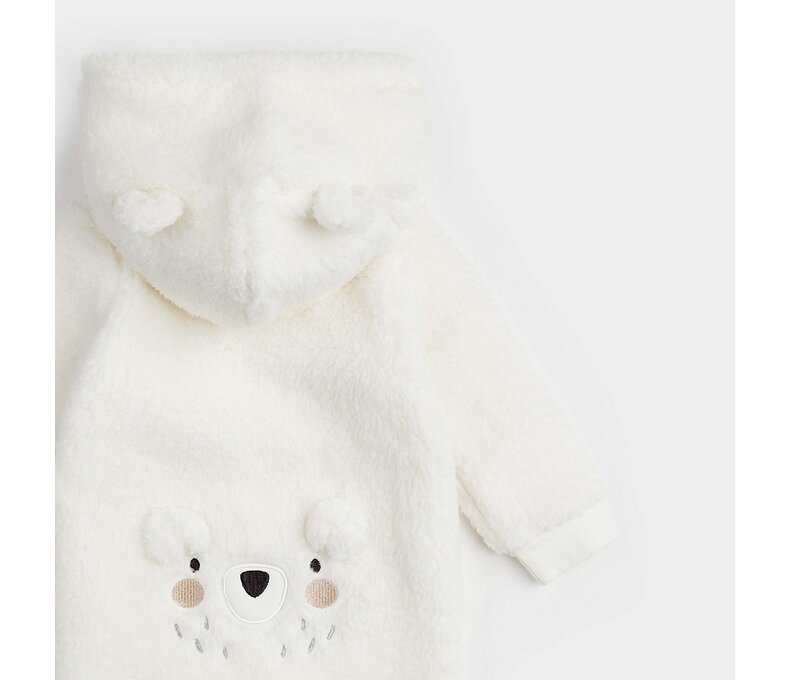 Hooded Sherpa Playsuit