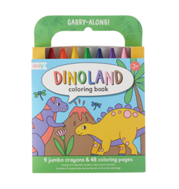 Ooly Carry Along Crayon & Coloring Book Kit