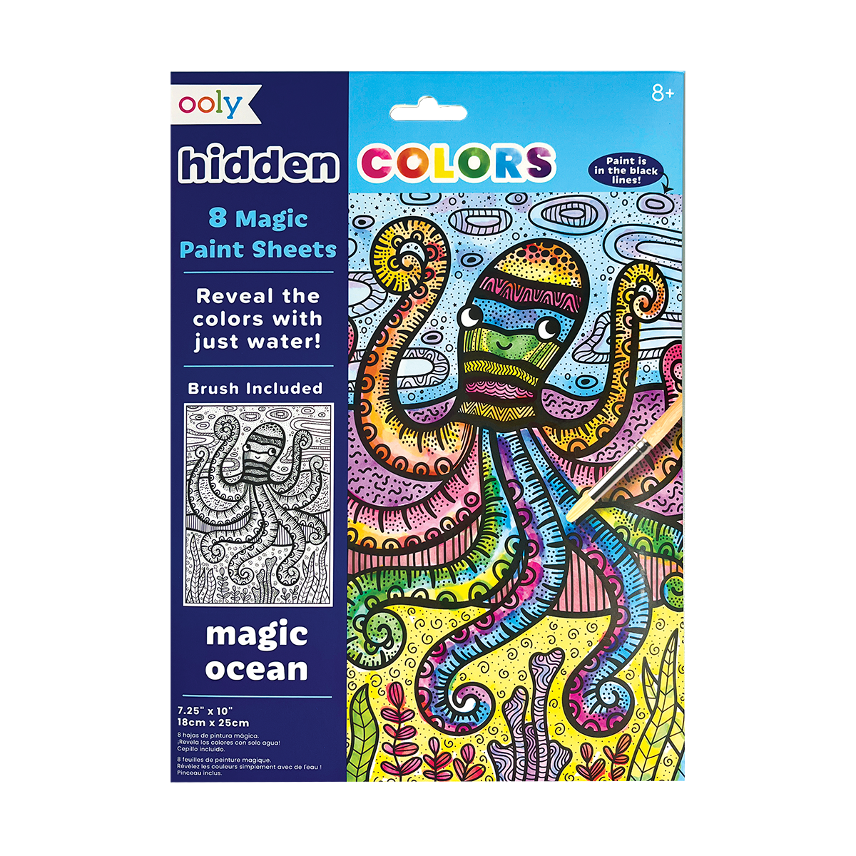 Hidden Colors Magic Paint Sheets The Circle & The Circle Kids Whistler