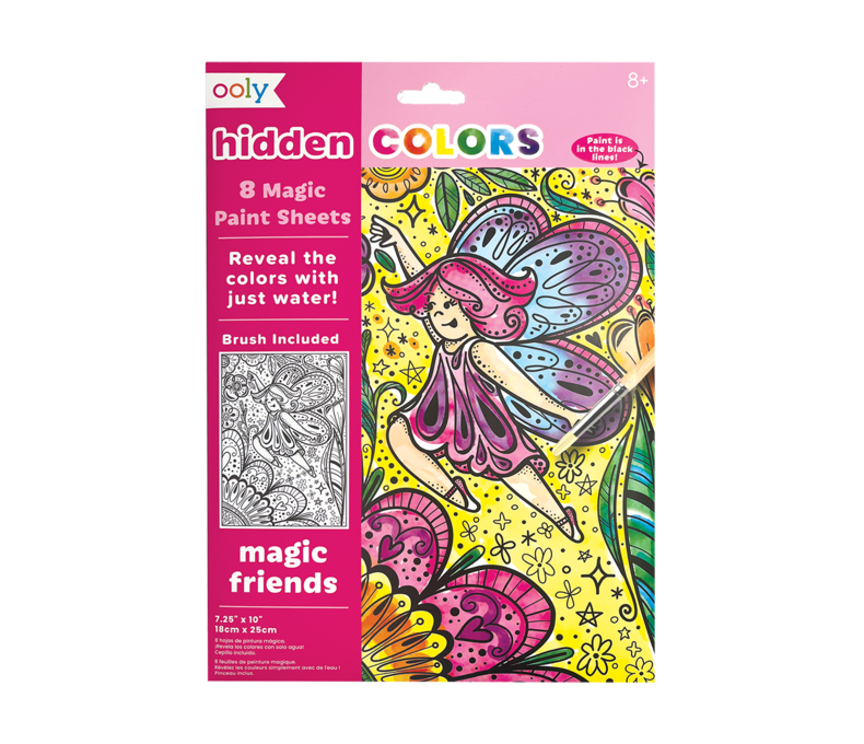 Hidden Colors Magic Paint Sheets