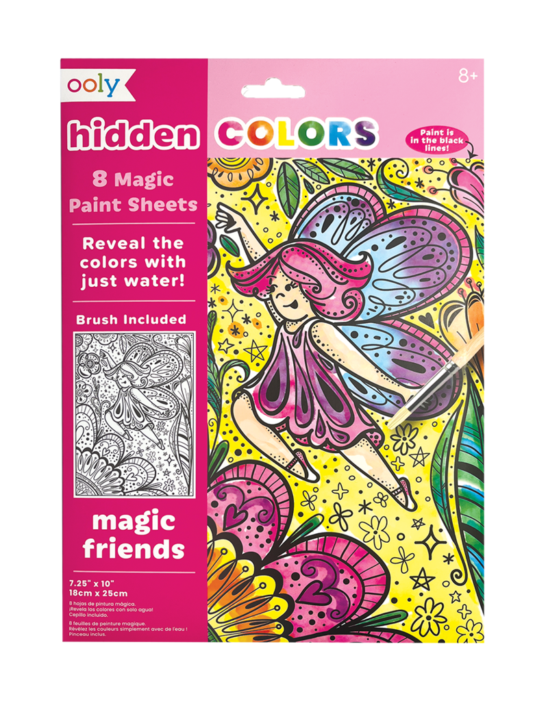 Hidden Colors Magic Paint Sheets The Circle & The Circle Kids Whistler
