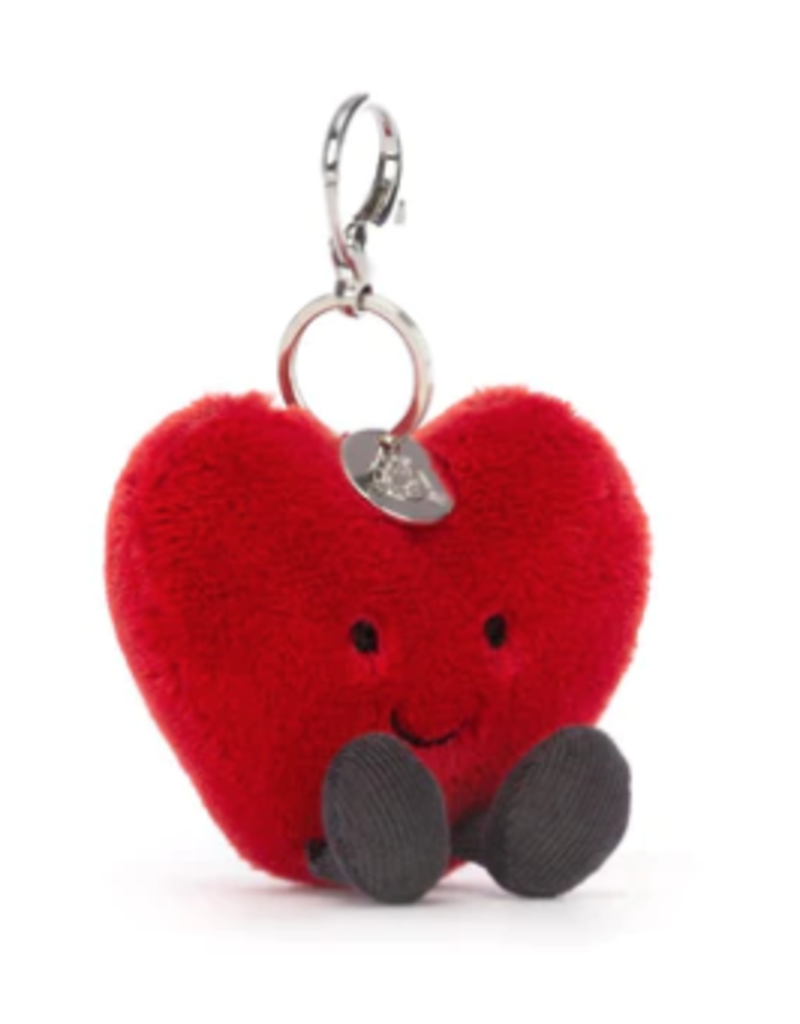 Jellycat Amuseable Heart Bag Charm