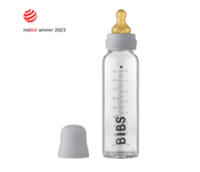 Baby Glass Bottle Complete Set Latex | 225ml
