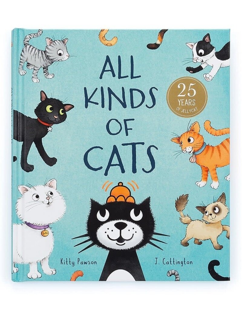 Jellycat All Kinds of Cats Book