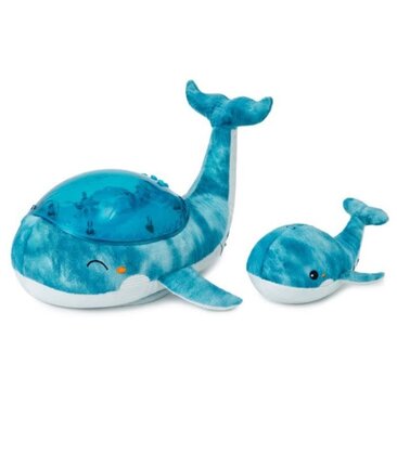Tranquil Whale Set with Baby Rattle