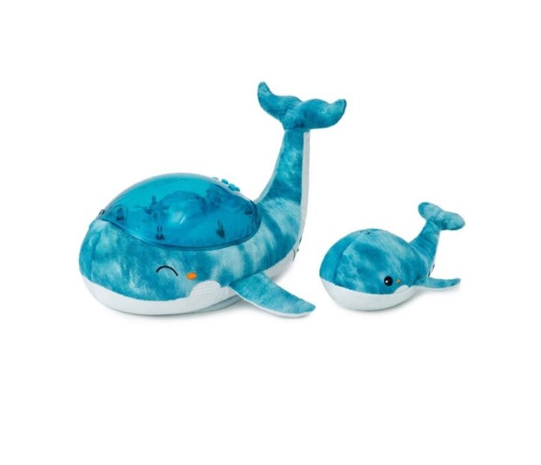 Tranquil Whale Set with Baby Rattle