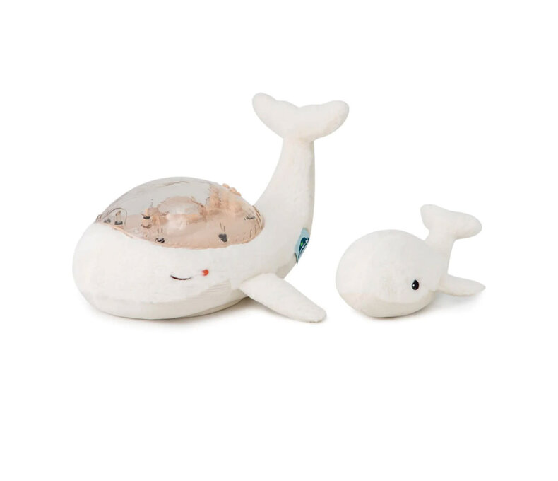 Tranquil Whale Set with Baby Rattle