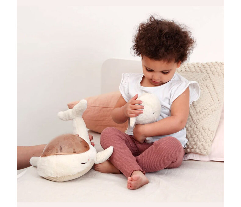 Tranquil Whale Set with Baby Rattle